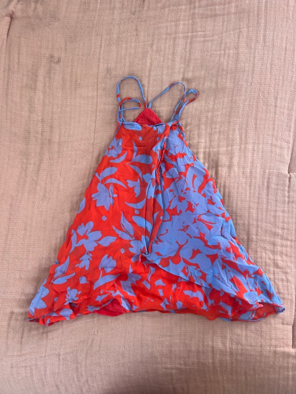 Maeve by Anthropologie Lucia Floral Layer Halter Tank Top